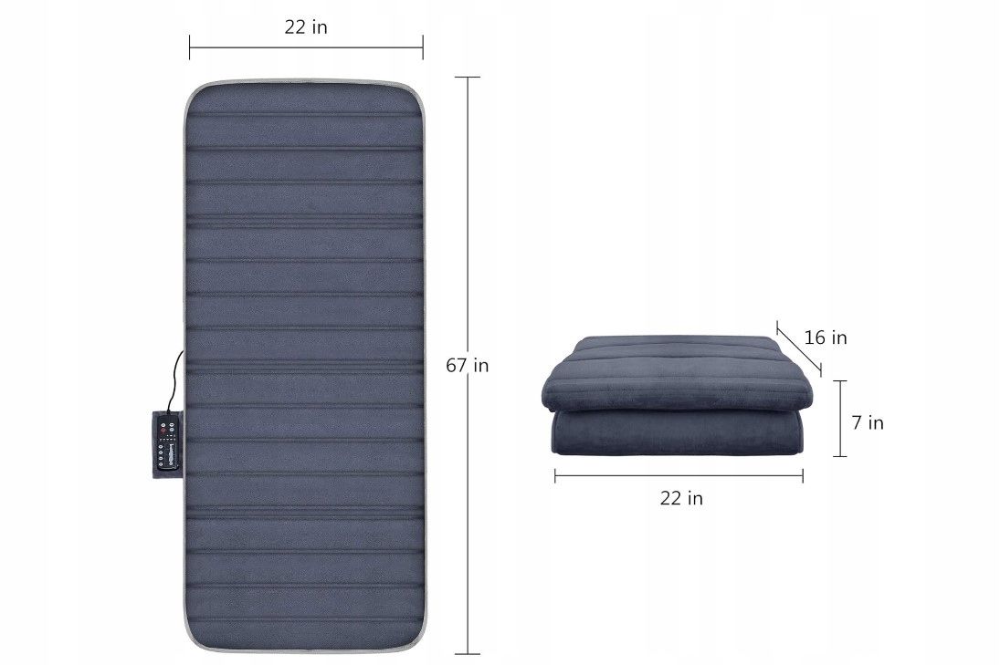 mata/ materac do masażu wibracjami całego ciała comfier cf-3603s