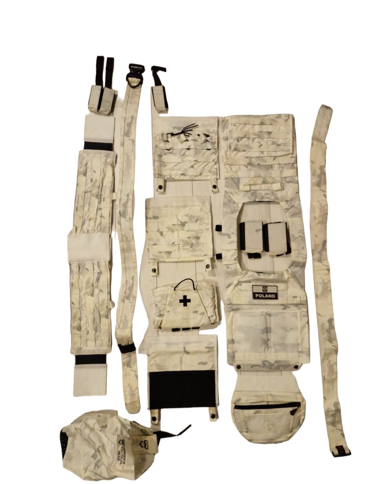 Multicam Alpine plate carrier kamizelka GTG zestaw ifak pas szpej