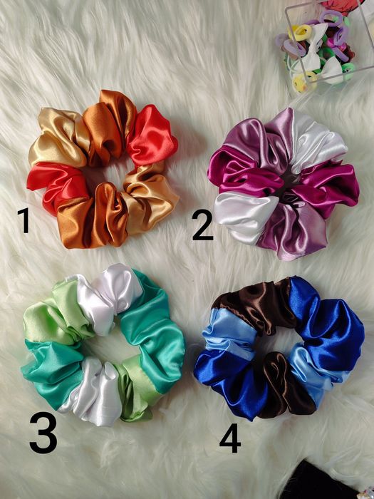 Scrunchie do włosów rozm L