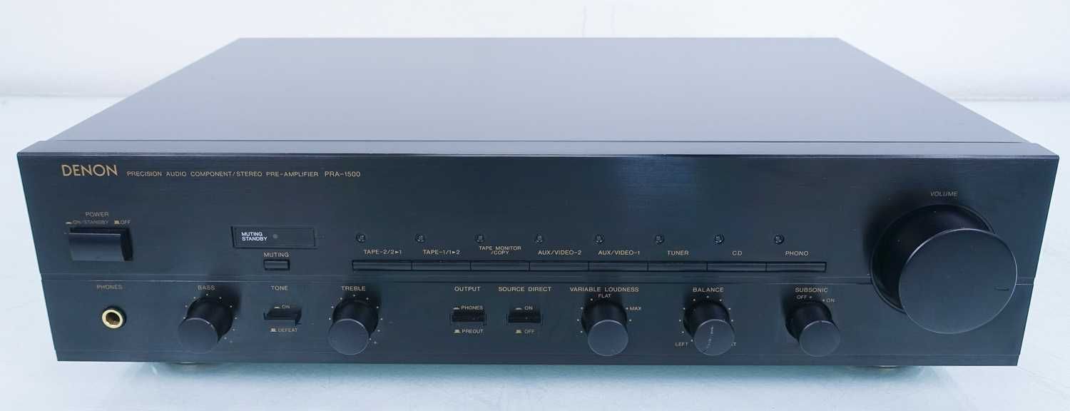 Предусилитель балансный DENON PRA-1500.