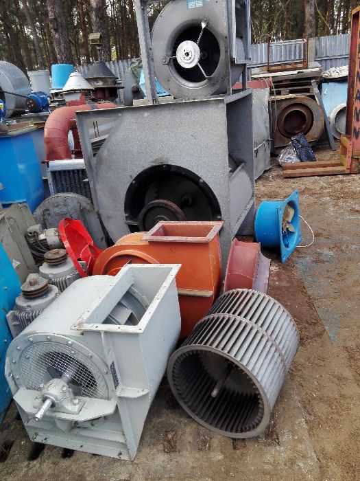 wentylator turbina do pomp ciepła pieców gazowych itp.