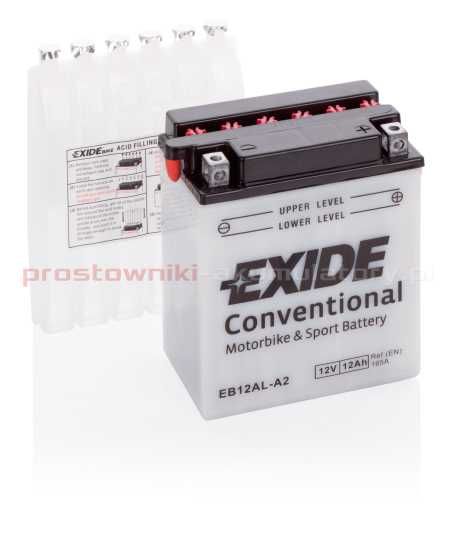Akumulator EXIDE EB12AL-A2 YB12AL-A2 12Ah 165A Wyszogrodzka 26