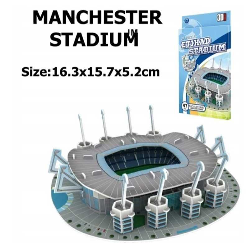 Stadion Etihad Stadium puzzle 3D Manchester City prezent