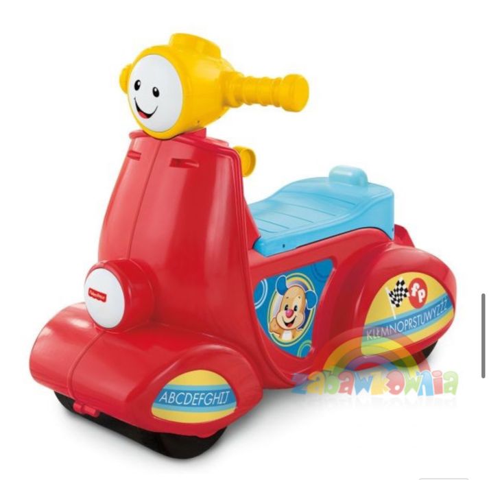 jeździk chodzik FISHER PRICE skuter malucha