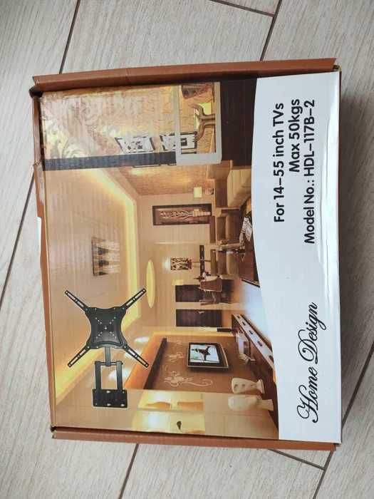 Кронштейн для тв 14"-55" Кріплення для монітора телевізора HDL-117B-2