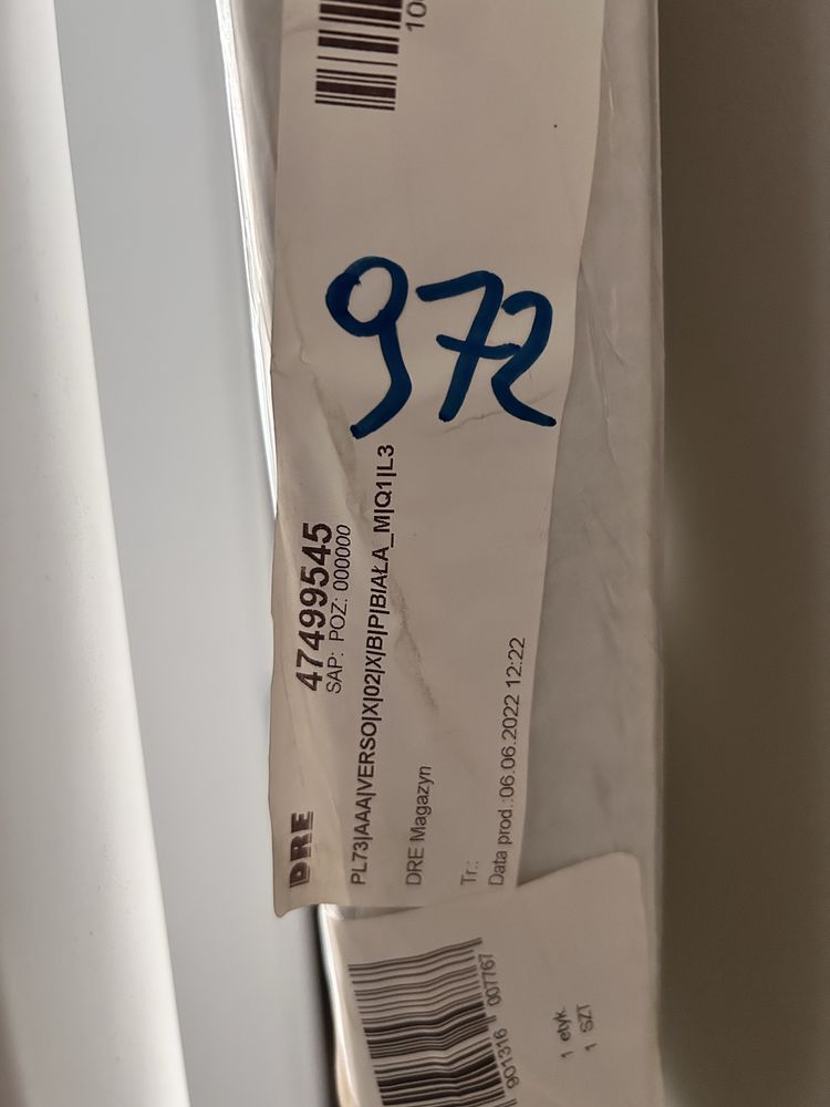Drzwi DRE 70cm białe nowe