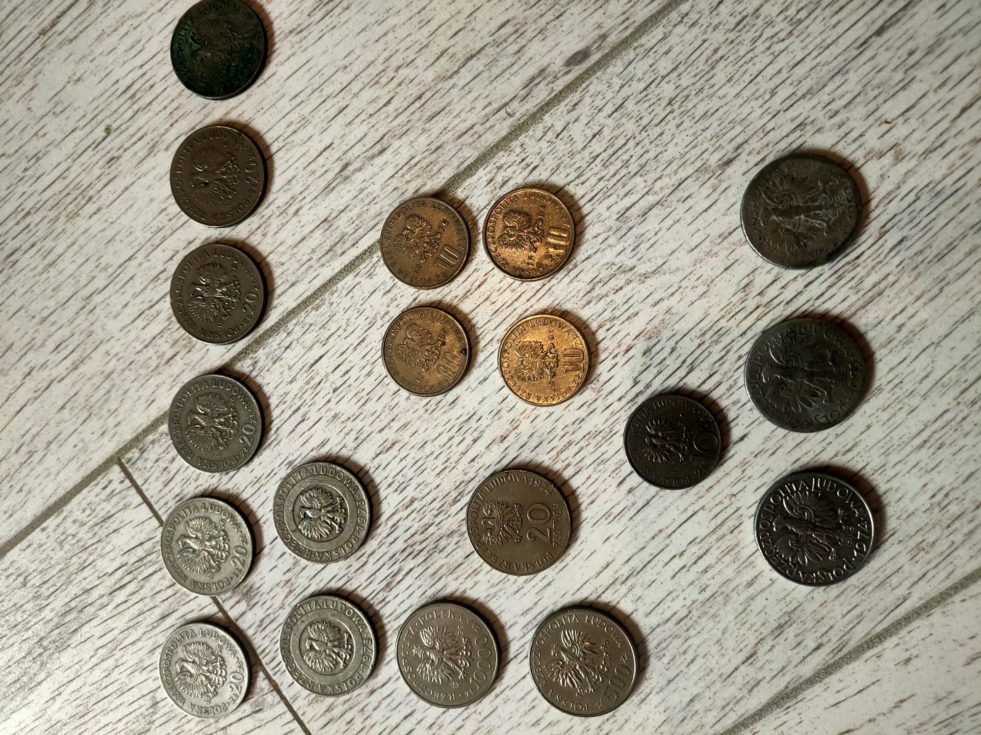 Monety PRL- mały zbiór
