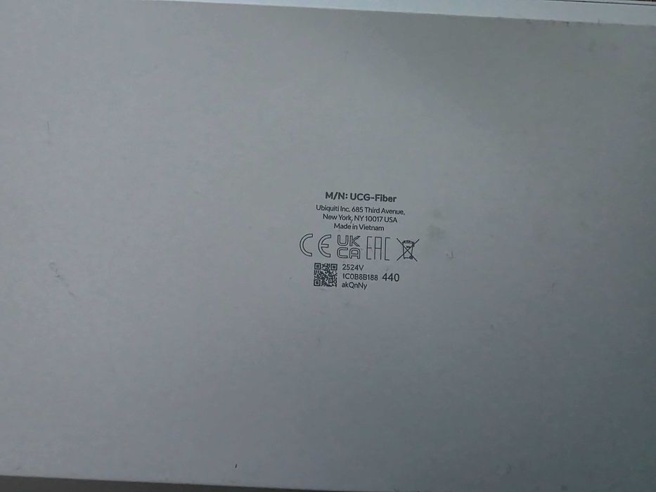 Ubiquiti Unifi UCG-Fiber