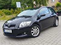 Toyota Auris 1.4i VVTi 16V 97KM * KLIMATRONIK * Aluski * Czarny * 3 Drzwi * 2007r *