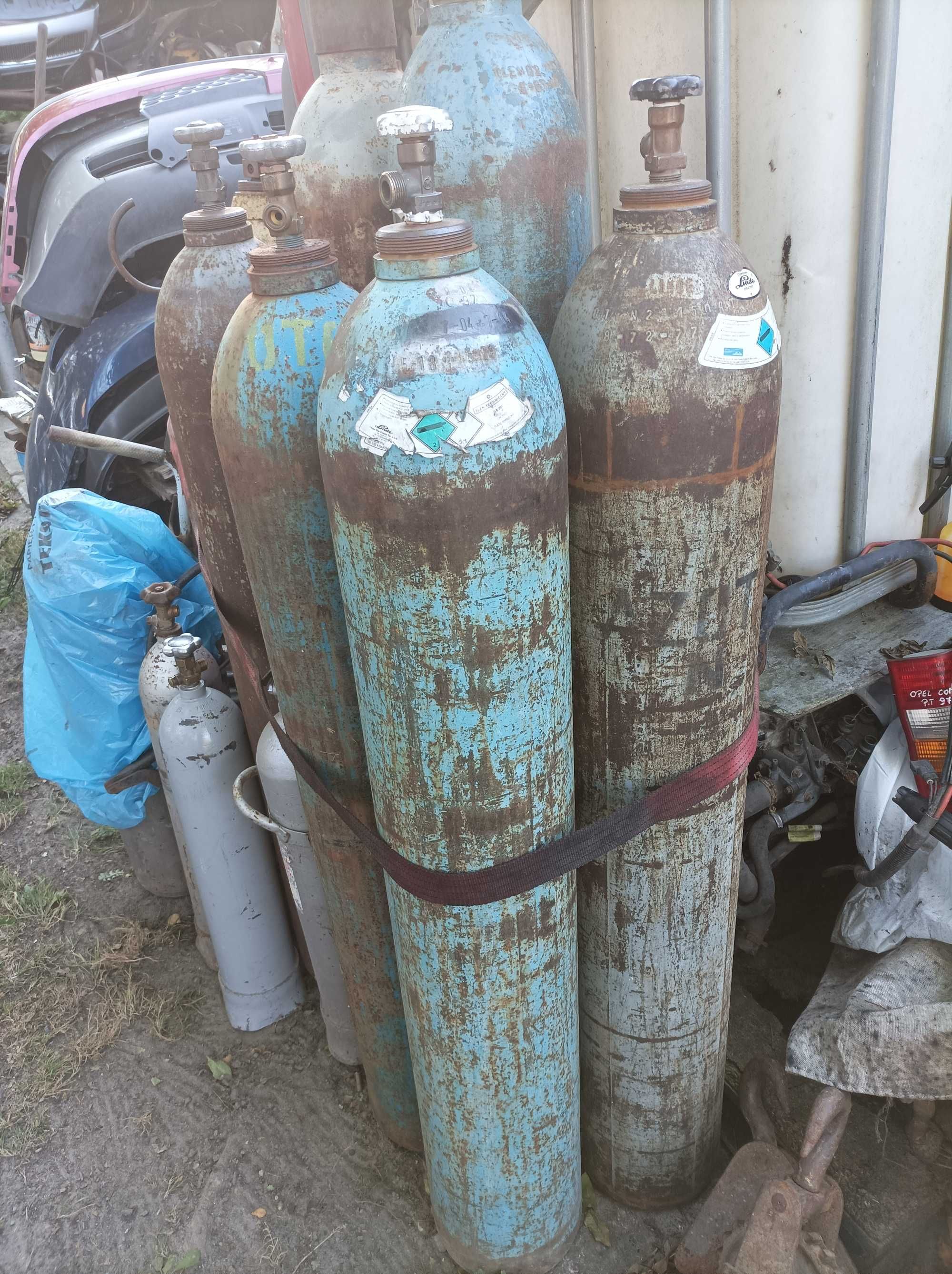 Wytwornica butla Tlen gaśnica  CO2 Azot Argon Mixs Hel