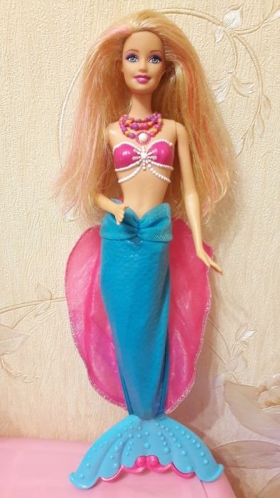 Кукла Барби Русалка с волшебным хвостом "Жемчужная принцесса" оригинал