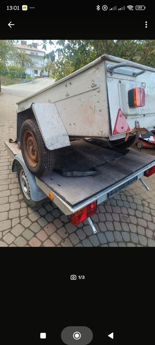 Laweta przyczepa garbatka  remork DMC 2T