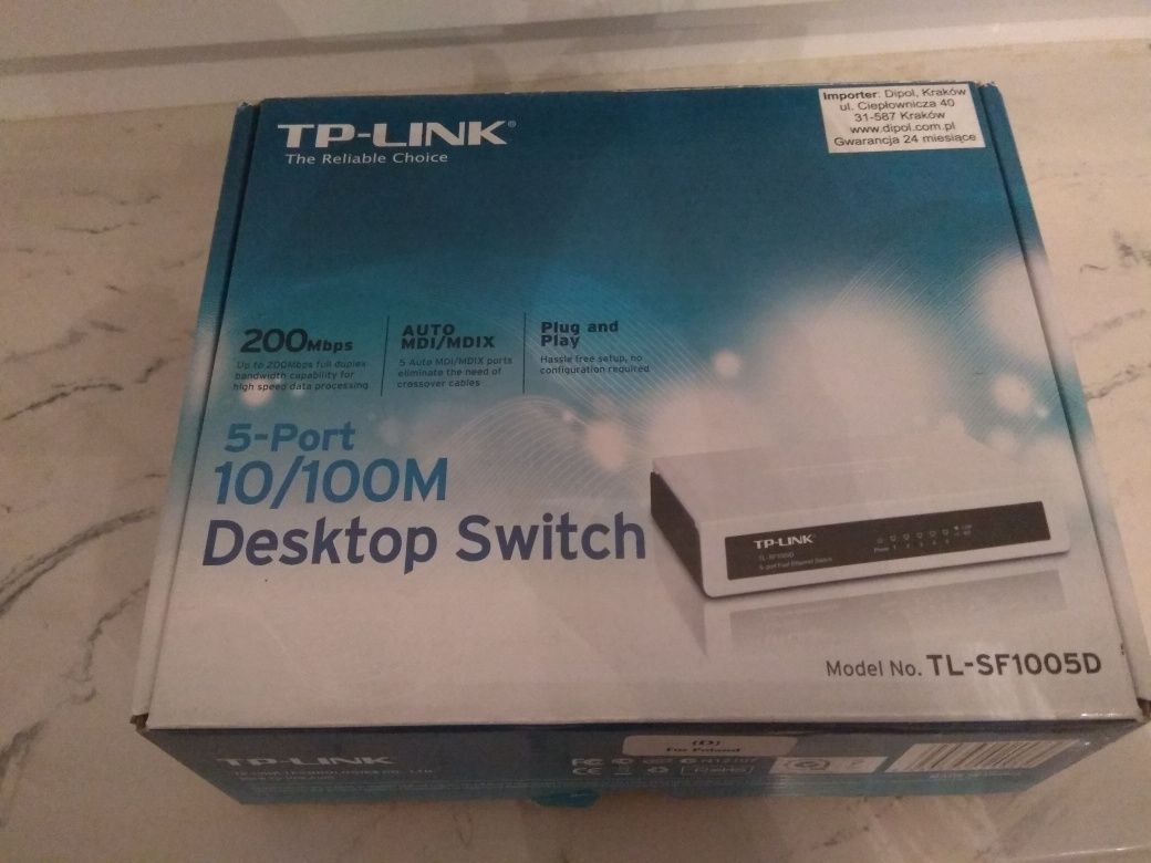 Przełącznik sieciowy TP-Link TL-SF1005D 5 portów