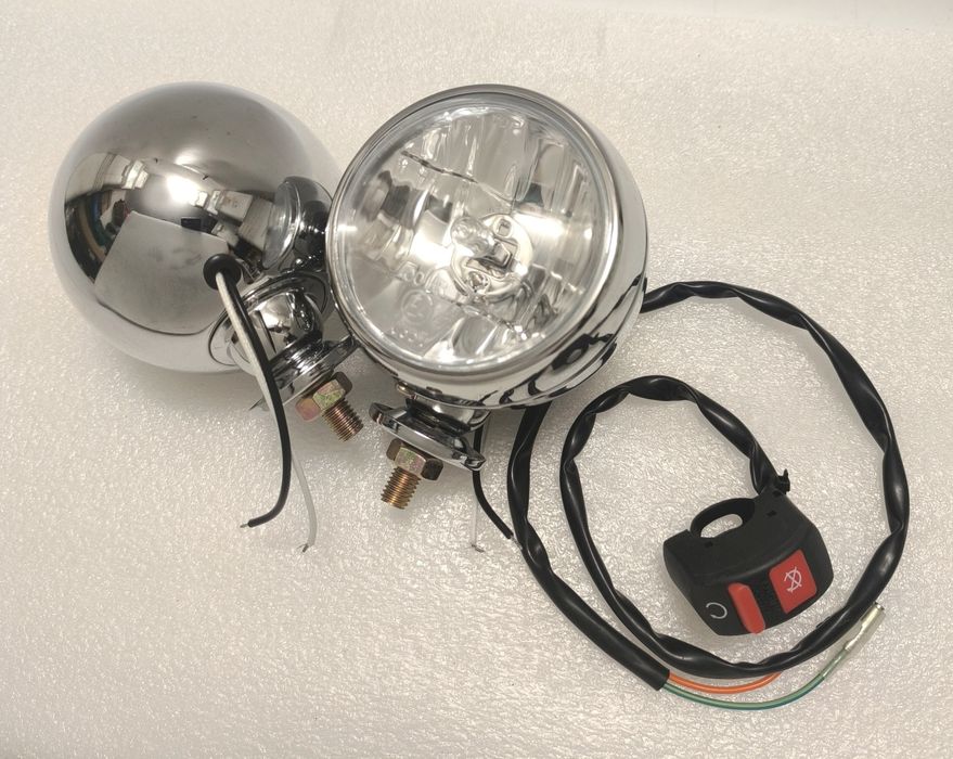 Lampy Boczne Lightbary Metal Chrom Chopper Cruiser Vt Vn Xv Xvs Vl Vs