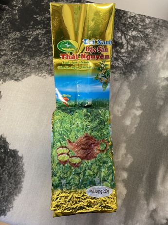 Zielona herbata młoda suszona Wietnam