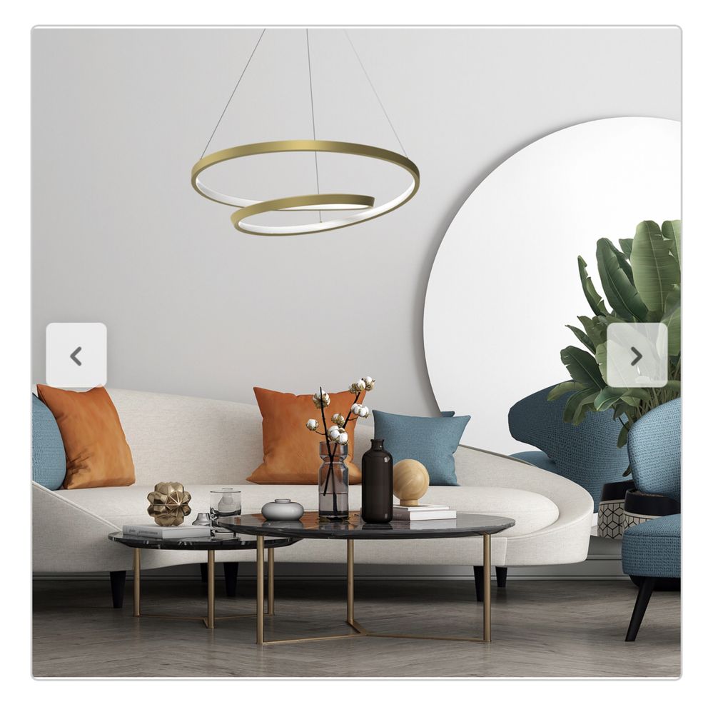 Lampa wisząca Lucero 2700 lm LED Milagro