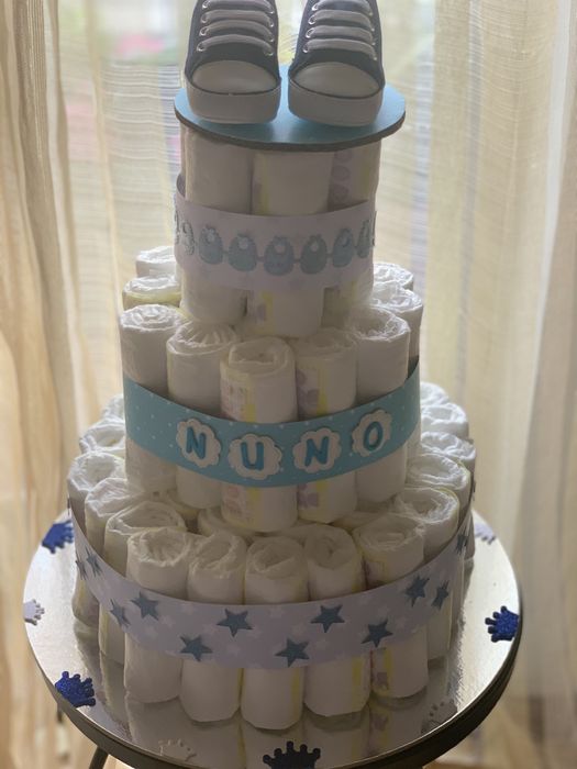 Bolo de Fraldas * Cha de Bebe