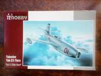 Сборная модель 1/72 самолёта Як-23 фирмы Special Hobby (Чехия)