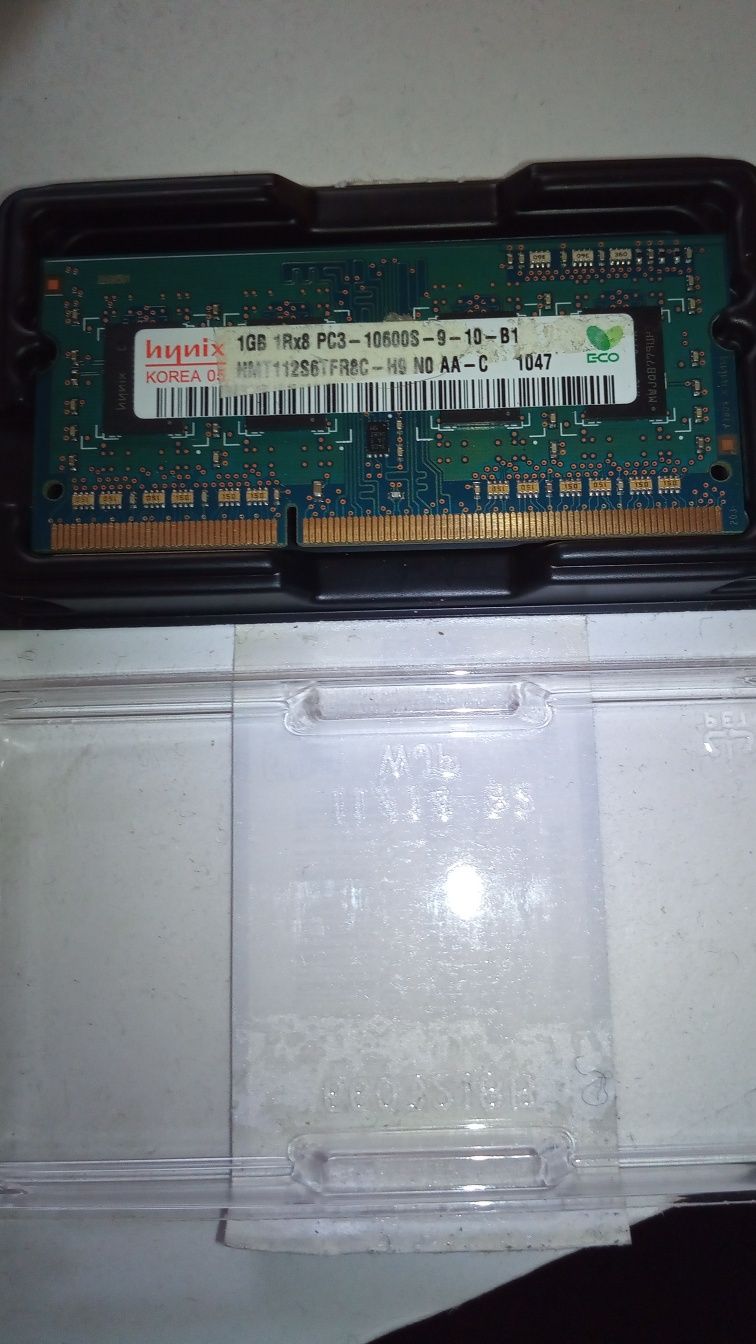 ddr3 1gb hynix pc3-10600s korea память ноутбука