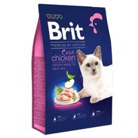 Корм Brit Premium Cat ADULT Курка 8 кг для дорослих котів. Бріт