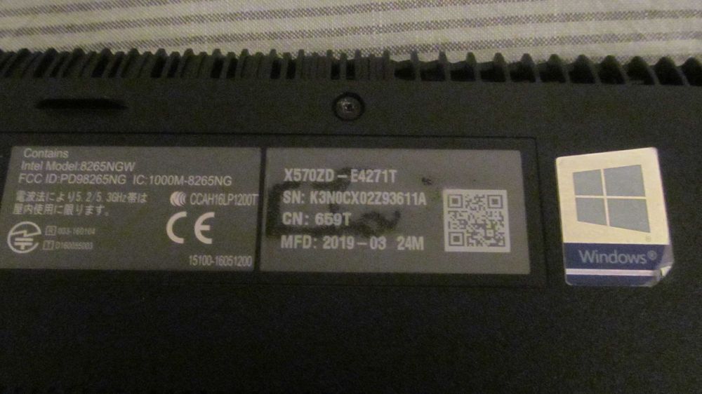 Laptop Gamingowy Asus X570ZD GTX 1050 4GB Ryzen 5 2500U 16GB RAM