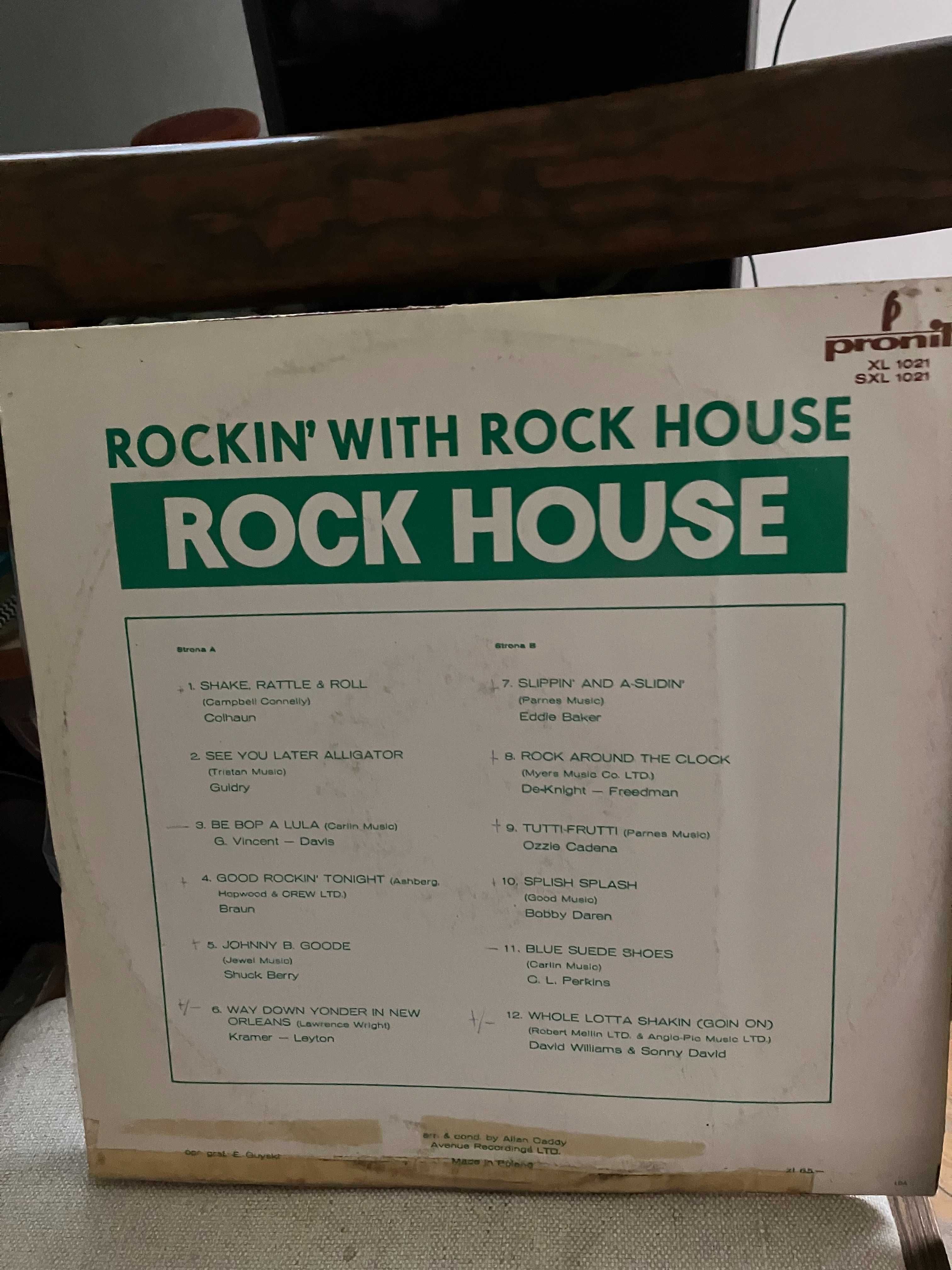 Winyl  " Rock House " różni wykonawcy  mint