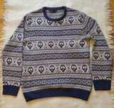 Sweter wzorzysty