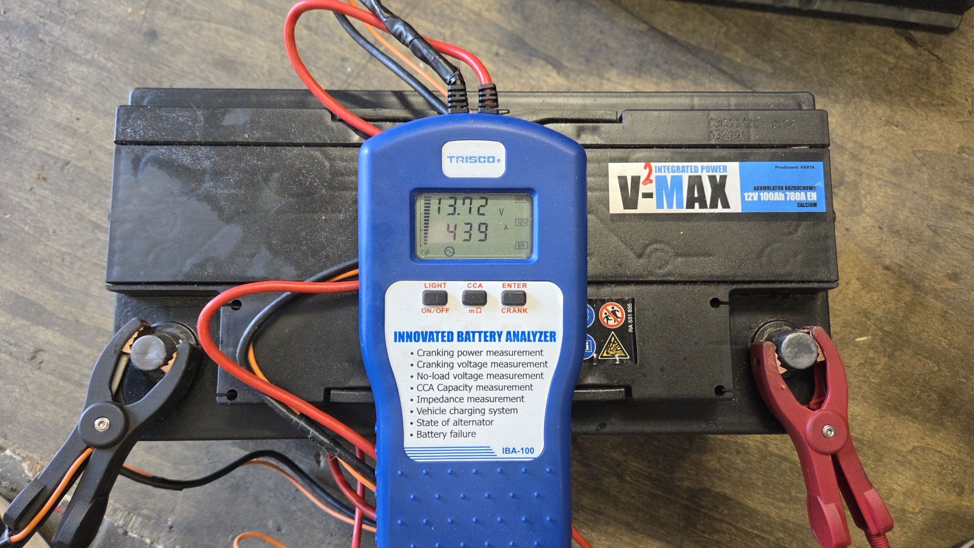 Akumulator V-MAX 12V 100Ah 800A EN – 439 A