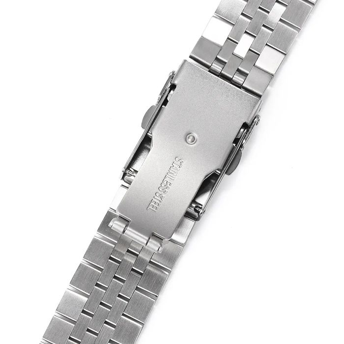 Bracelete aço maciço 20mm Seiko Citizen Omega Certina Hamilton