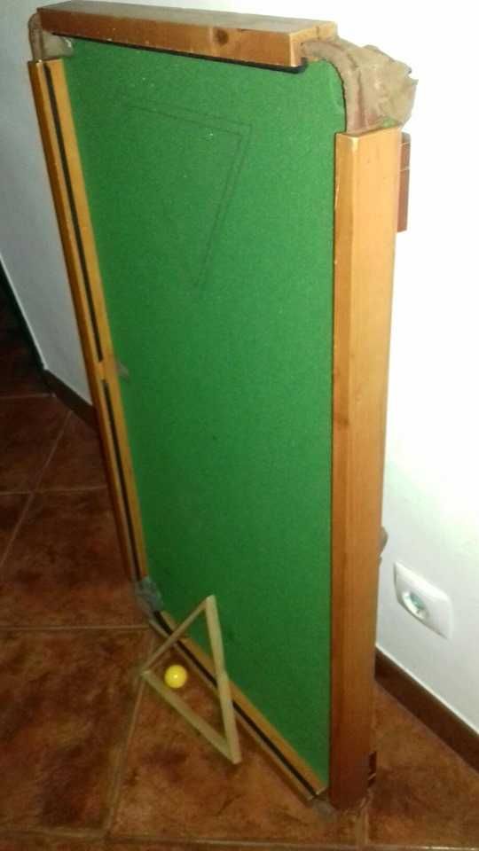 Mesa de snooker vintage para criança da Estrela.Anos 80