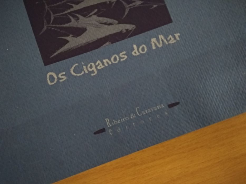 Os Ciganos do Mar - Valdemar Oliveira - ilustrado - Açores ( atum )