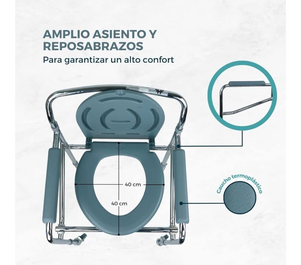 Cadeira para idosos com WC