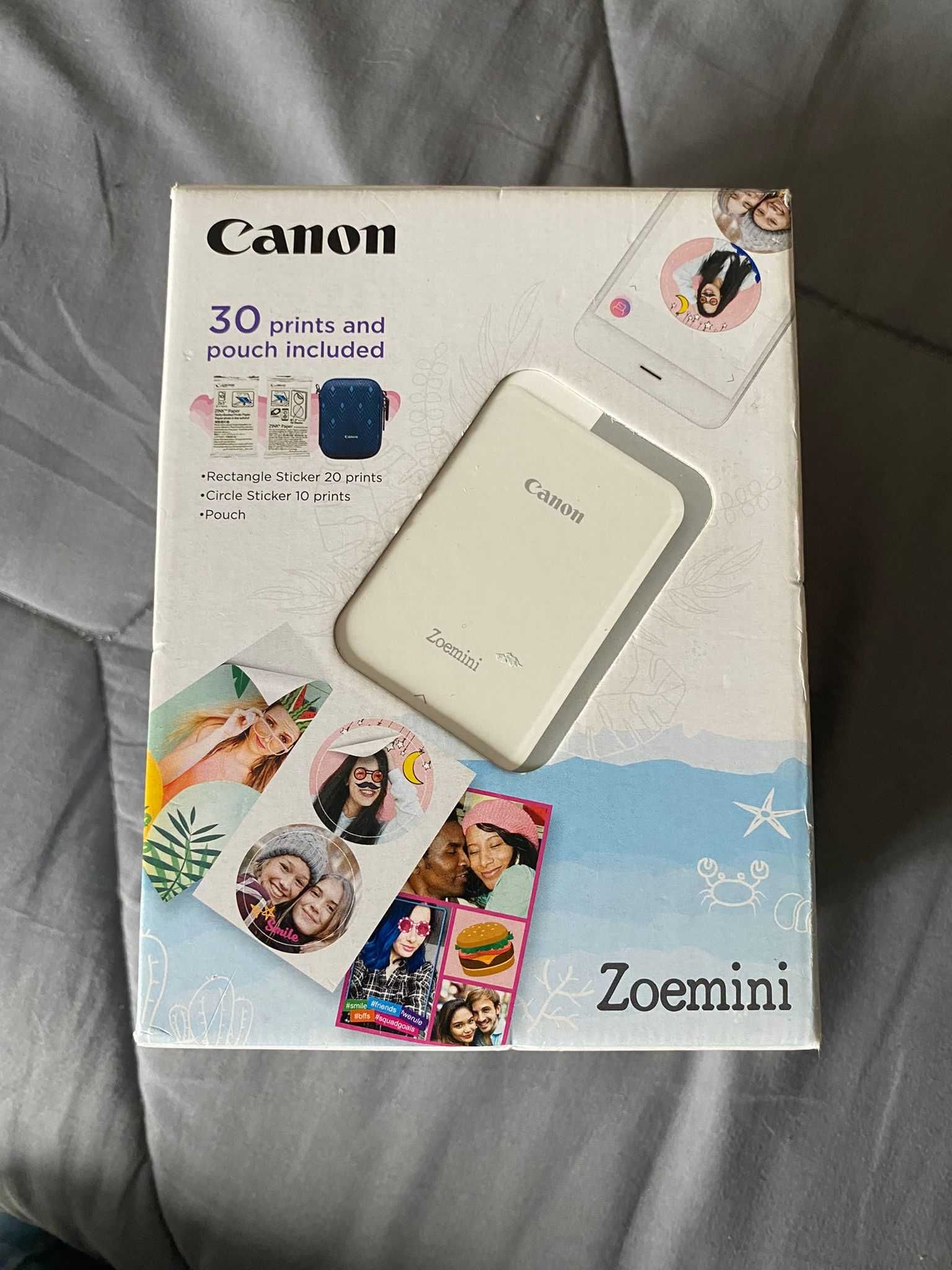 Mini Impressora Canon Zoemini - Branco