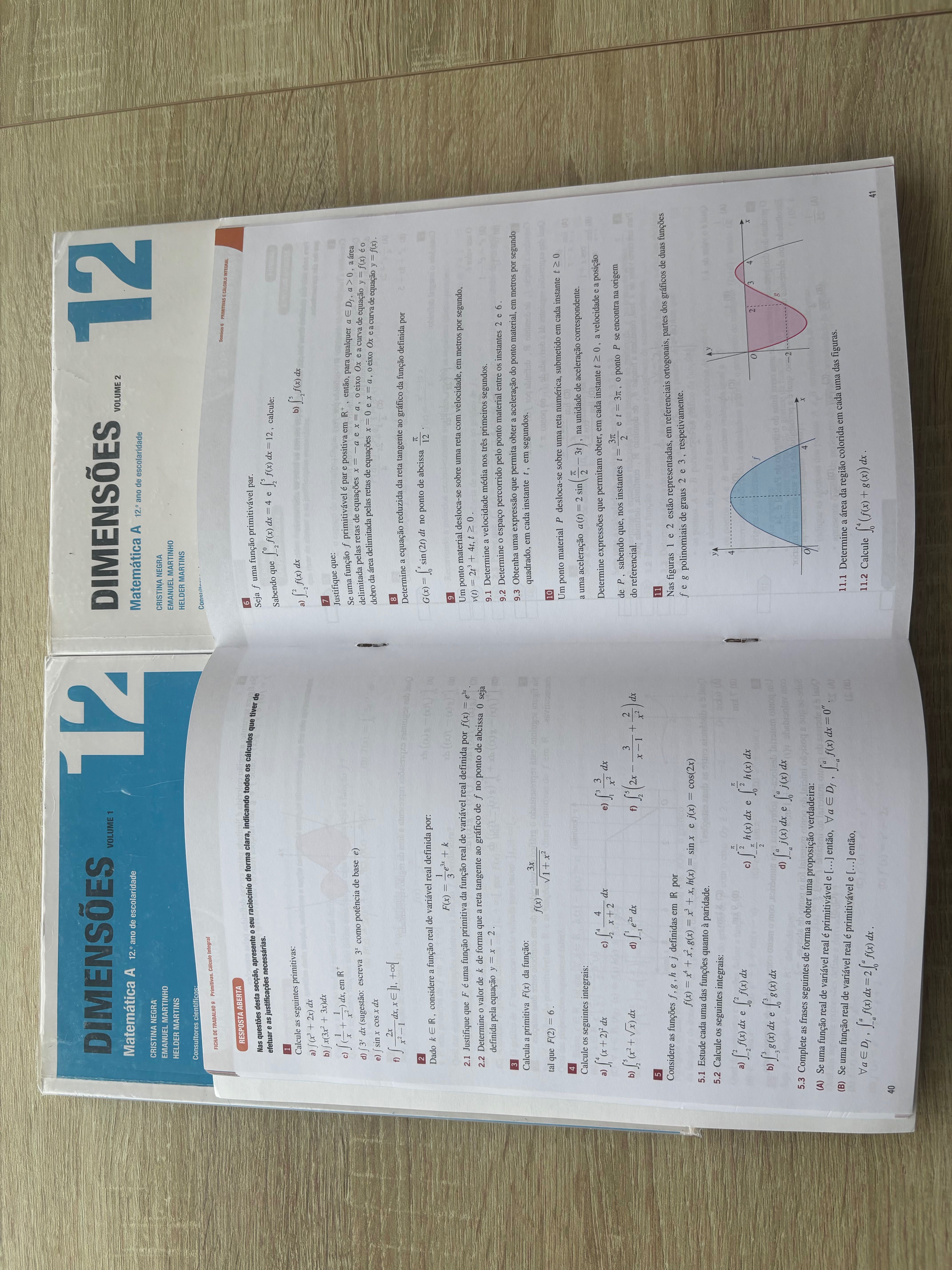 Manuais Matemática A 12° Ano