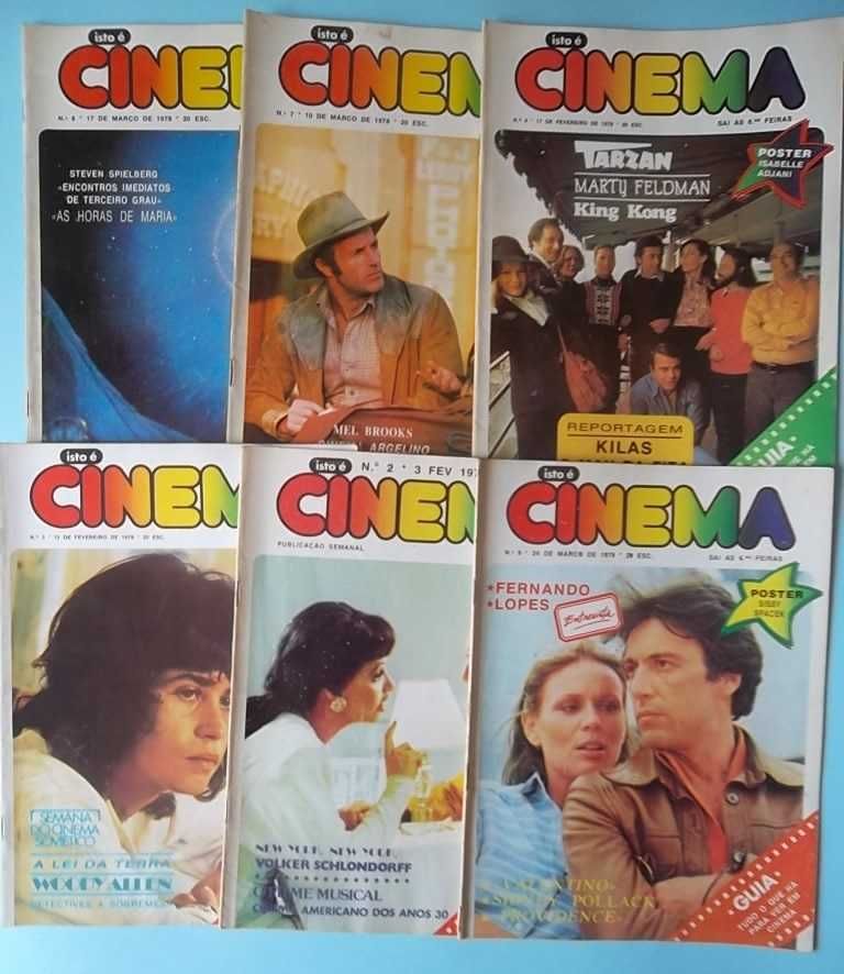 ISTO É CINEMA - 17 Revistas dos anos 70