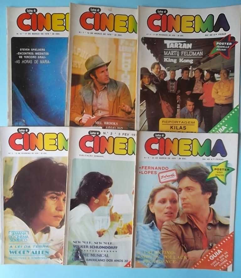 ISTO É CINEMA - 18 Revistas dos anos 70