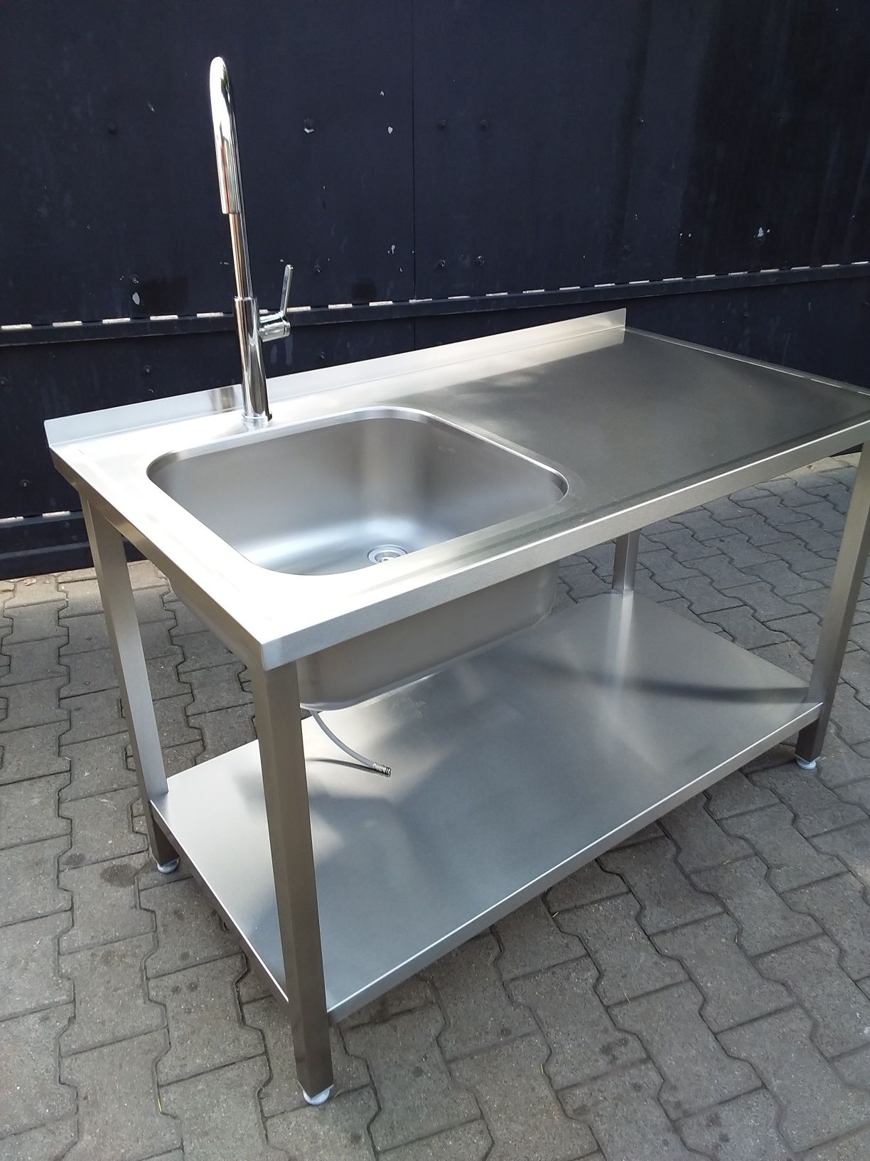 Zlew zlewozmywak basen 70x130cm gastronomiczny duża misa 50x50 wysyłka