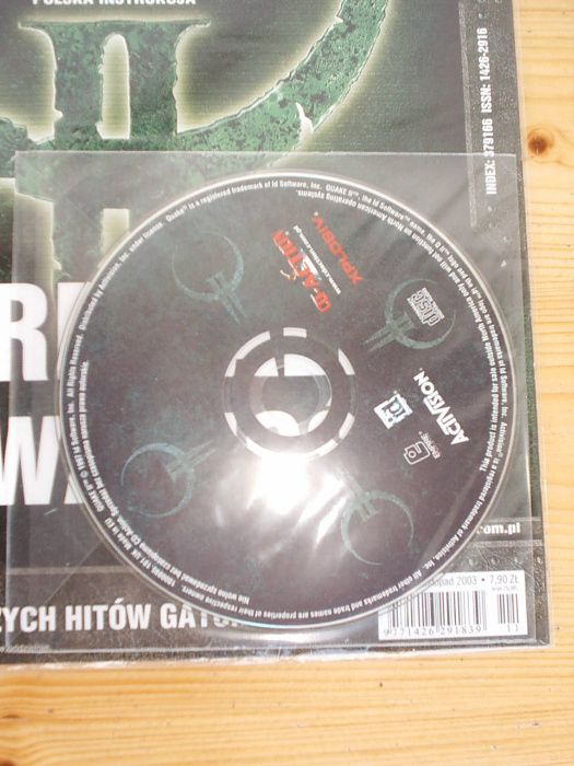 Oryginalna gra Quake 2 wraz z CD-Action, nie otwierana