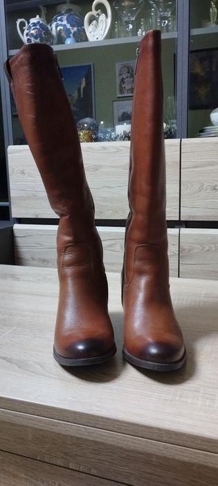 Чоботи на штучному хутрі