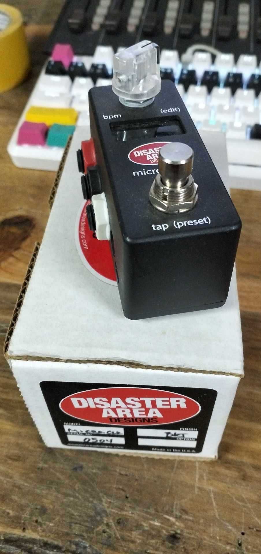 Disaster Area Designs Micro.Clock Tap Tempo Controller