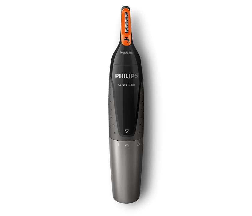 Nose trimmer series 3000 Wygodny trymer do brwi, nosa i uszu NT3160/10