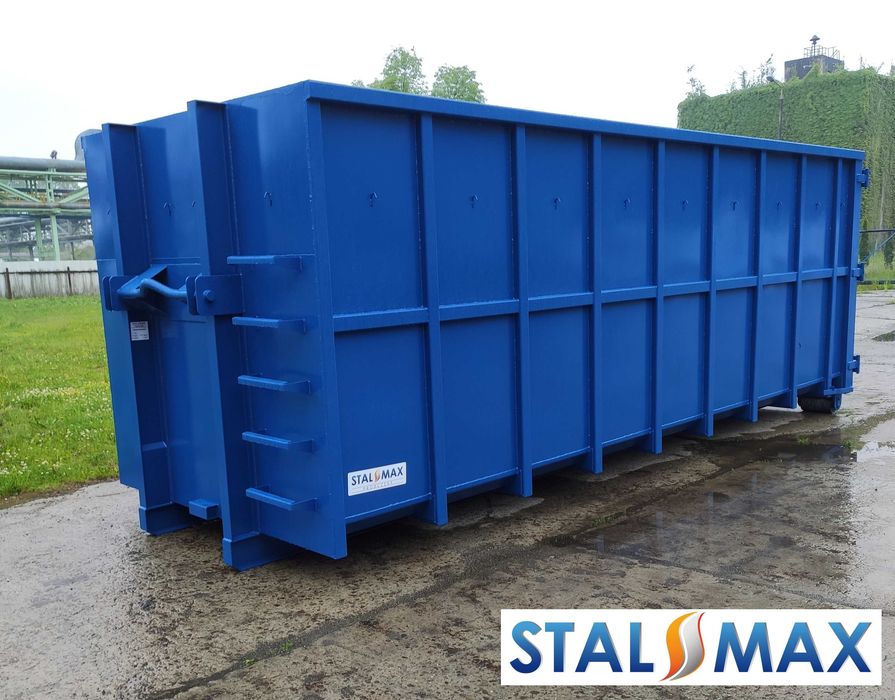 Kontener hakowy 33, 36 STAL-MAX, kontenery, złom, odpady, hakowiec