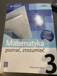 Matematyka poznać, zrozumieć klasa 3