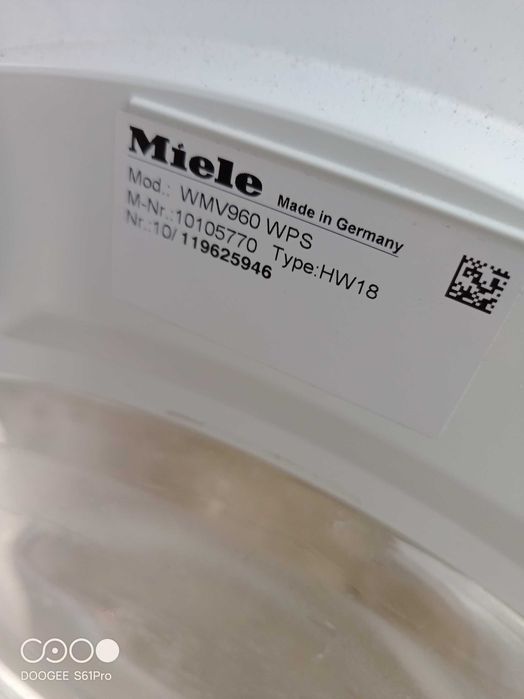 Pralka miele WMV960 WPS