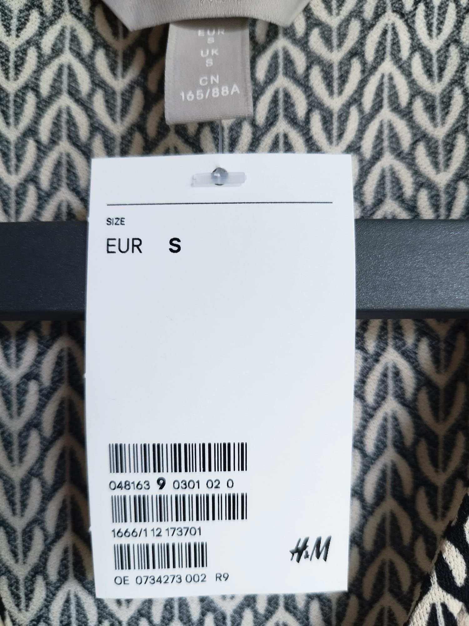 Sukienka H&M we wzorek nowa z metką