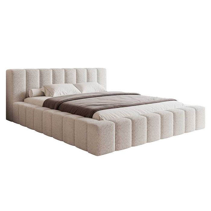 Łóżko tapicerowane Moria DARMOWA DOSTAWA z pojemnikiem na pościel