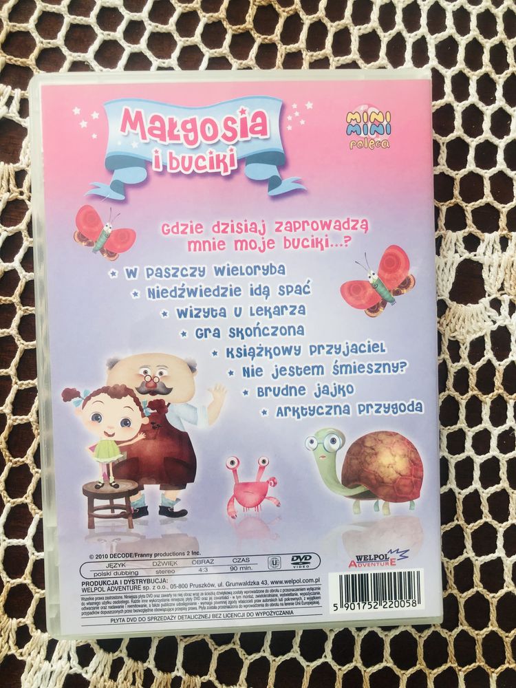 Dvd: MAŁGOSIA I BUCIKI - W Paszczy Wieloryba (2010)