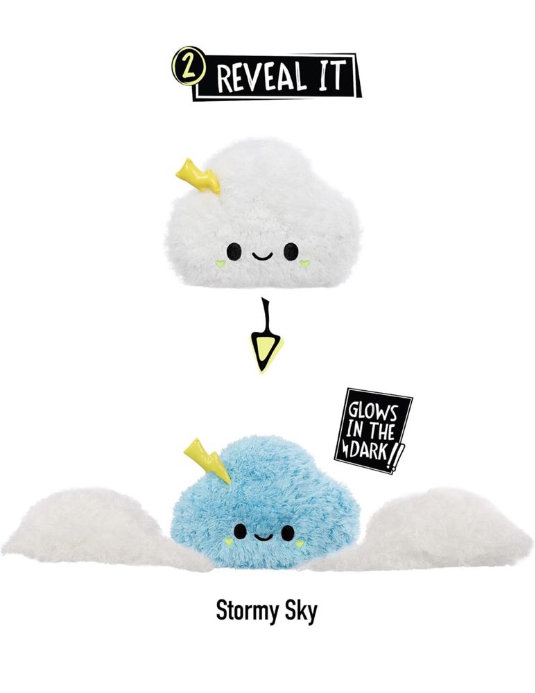 Fluffie Stuffiez Unicorn Small  ,  Cloud Small