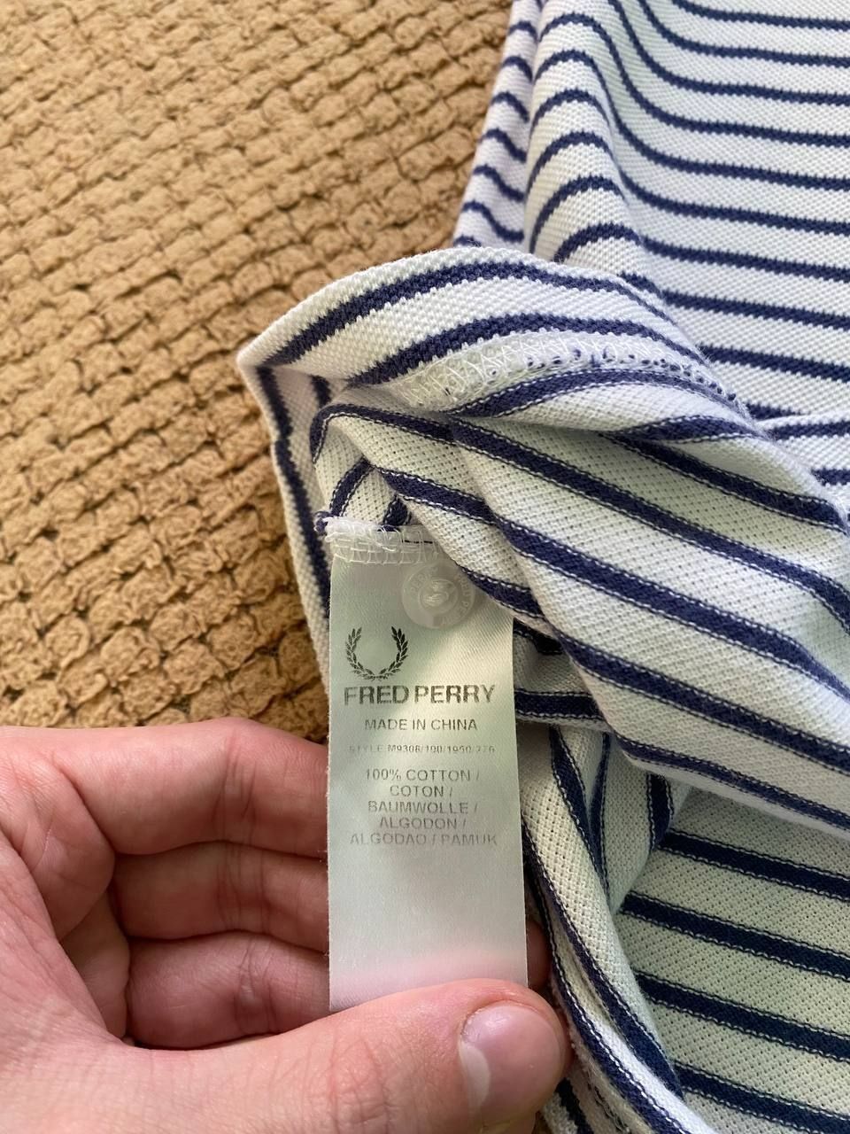 Фирменная футболка-поло Fred Perry Оригинал