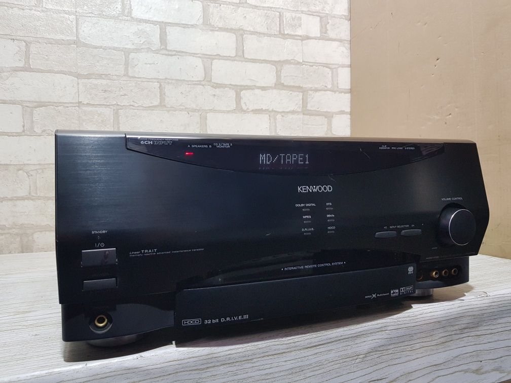 Топ! 7.1 AV  ресивер Kenwood KRF-V7773D 7x120Вт б/у з Німеччини